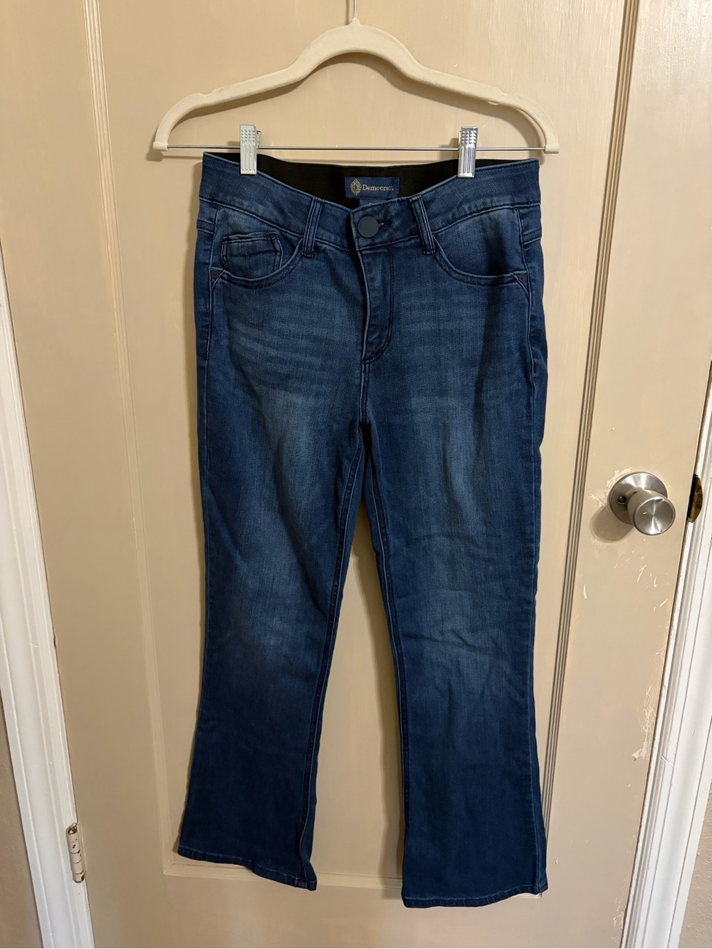 Democracy Women's Dark Indigo Flare Jeans
